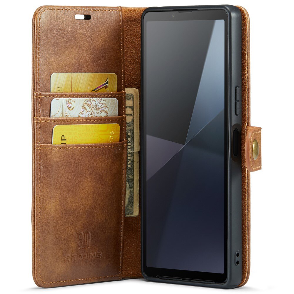 Sony Xperia 10 VI Magnet Wallet Cognac