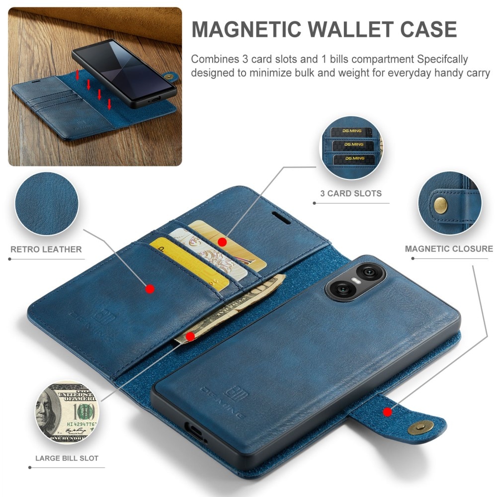 Sony Xperia 10 VI Magnet Wallet Blue