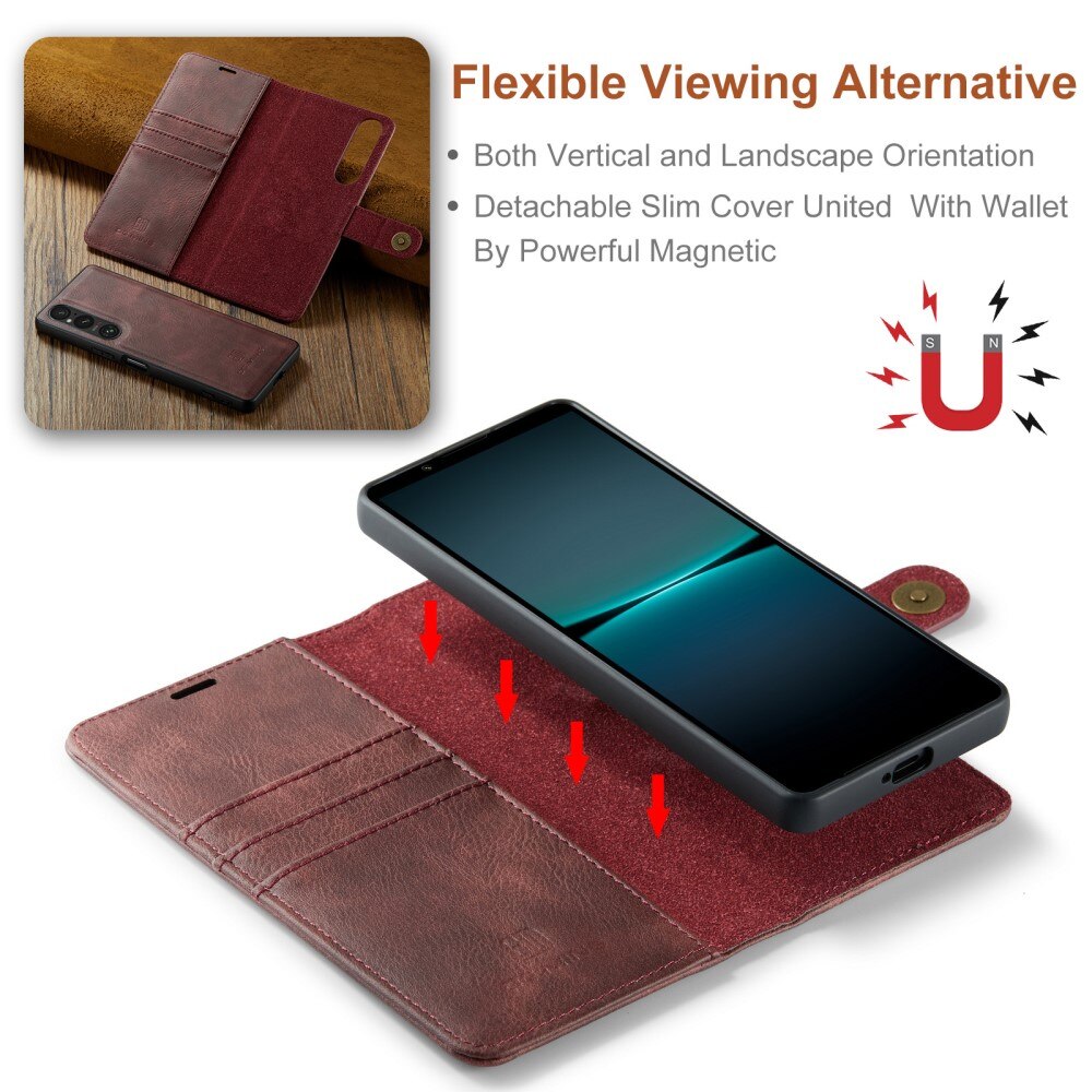 Sony Xperia 1 VI Magnet Wallet Red