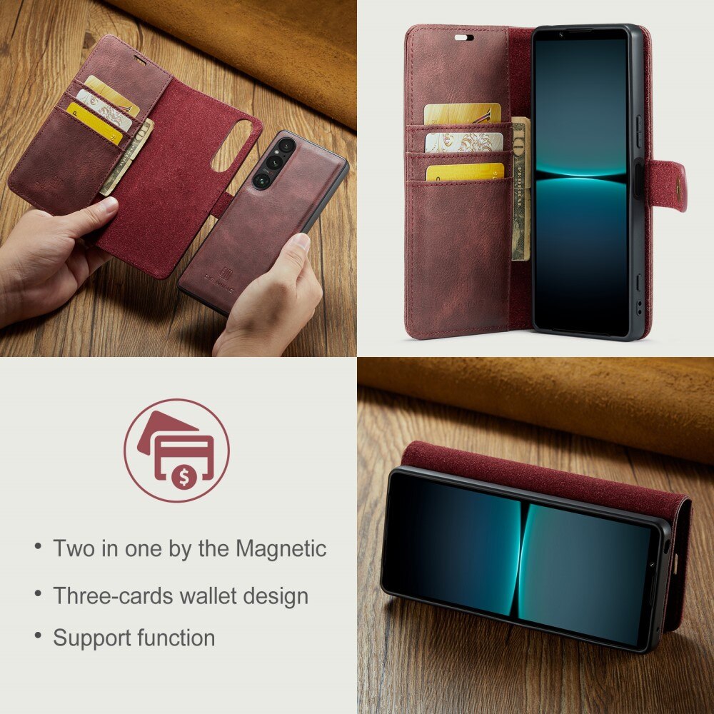 Sony Xperia 1 VI Magnet Wallet Red