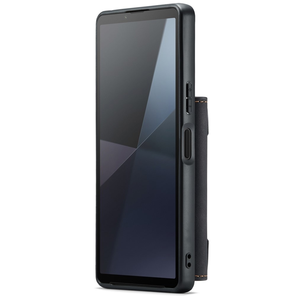 Sony Xperia 10 VI Magnetic Card Slot Case Black