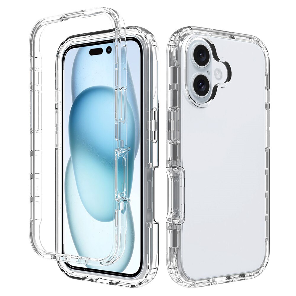 iPhone 16 Plus Full Cover Case Transparent