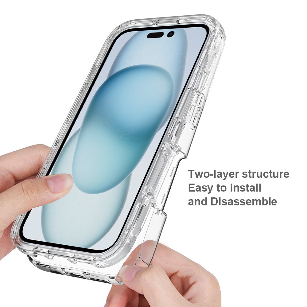 iPhone 16 Plus Full Cover Case Transparent