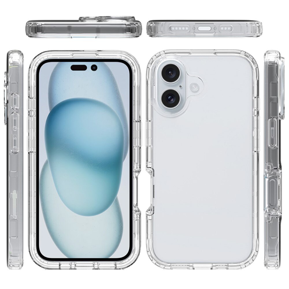 iPhone 16 Plus Full Cover Case Transparent