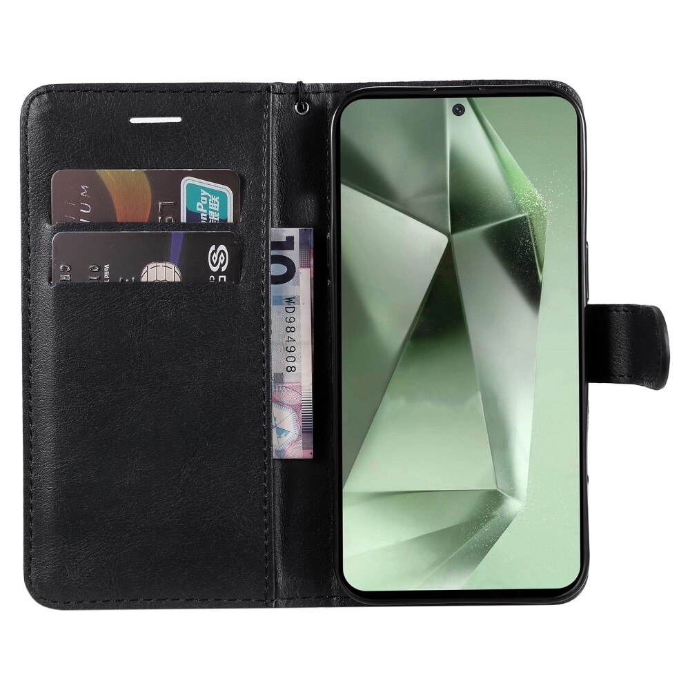 Samsung Galaxy S24 FE Wallet Case Black