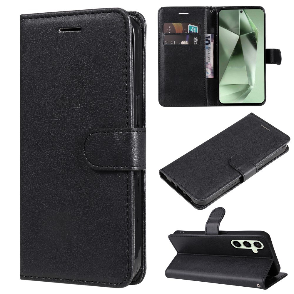 Samsung Galaxy S24 FE Wallet Case Black