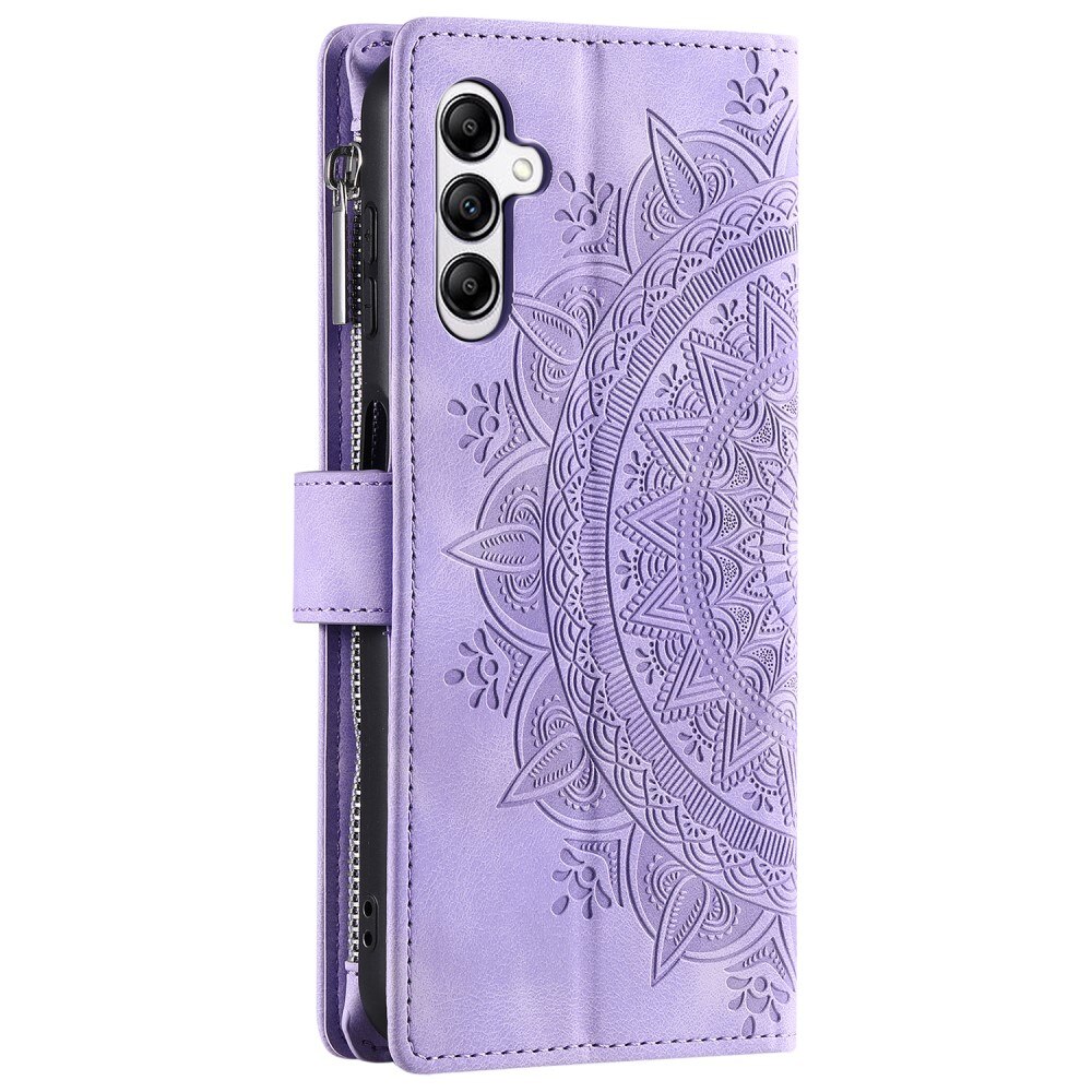 Samsung Galaxy S24 FE Wallet/Purse Mandala Purple