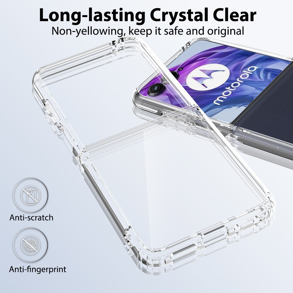 Motorola Razr 50 Ultra Hybrid Case Transparent