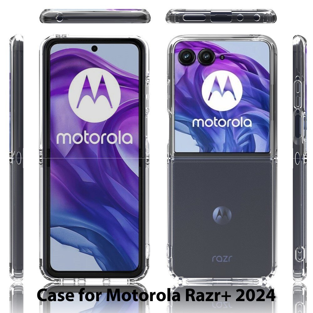 Motorola Razr 50 Ultra Hybrid Case Transparent