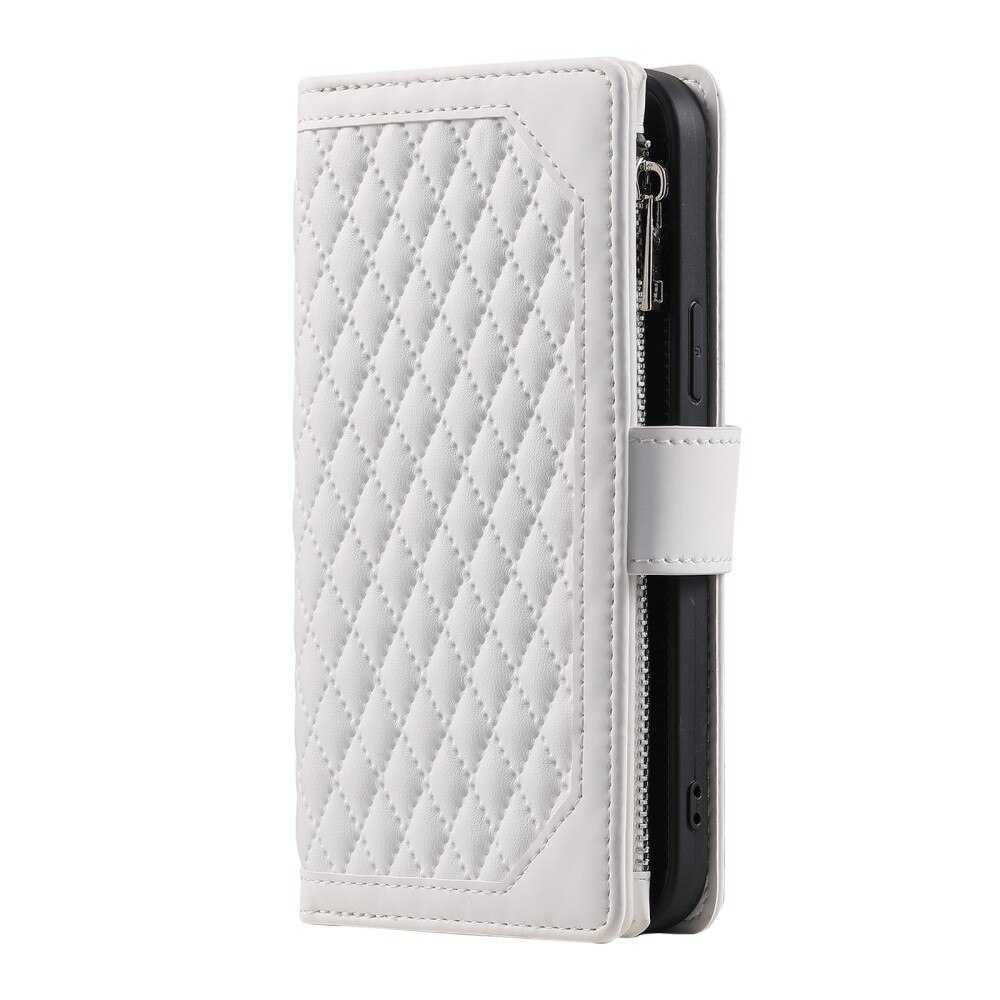 iPhone 16 Pro Wallet/Purse Quilted White