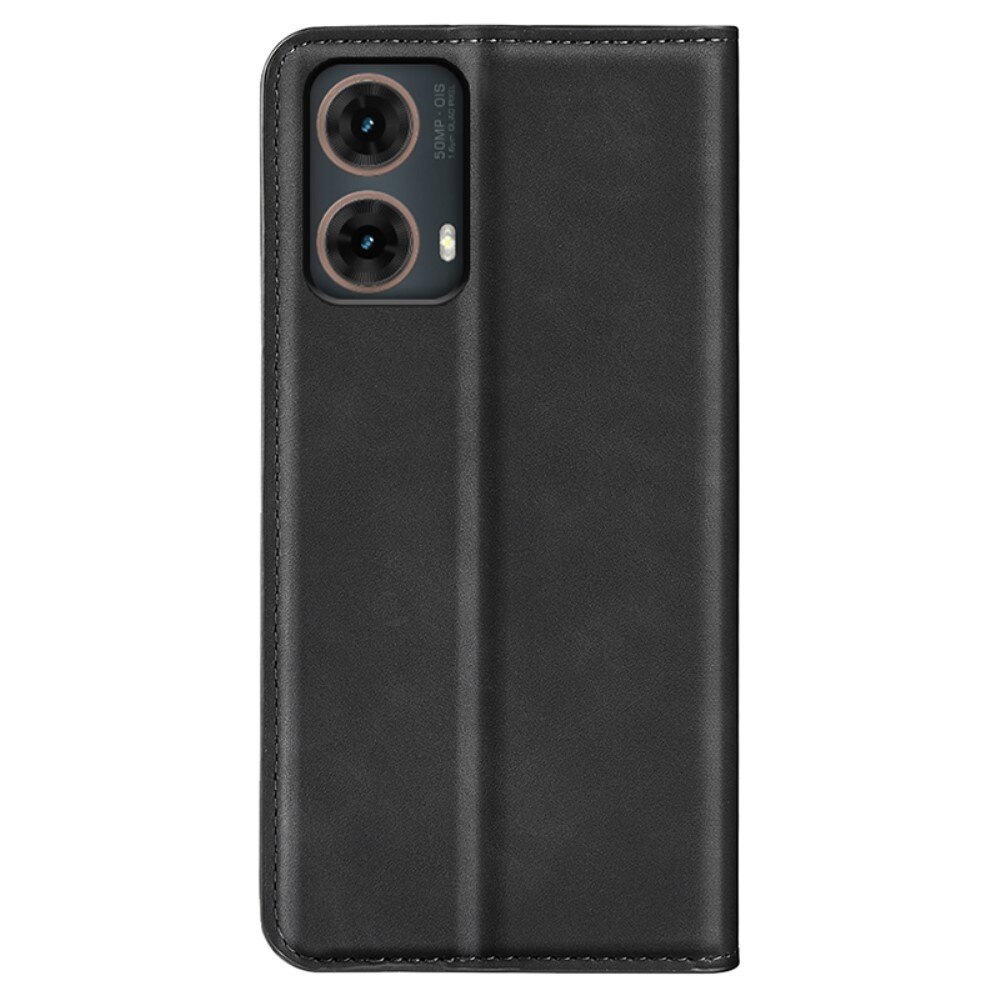 Motorola Moto G85 Slim Wallet Case Black