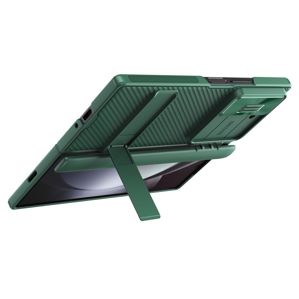 Samsung Galaxy Z Fold 6 CamShield Fold Case with Kickstand Green