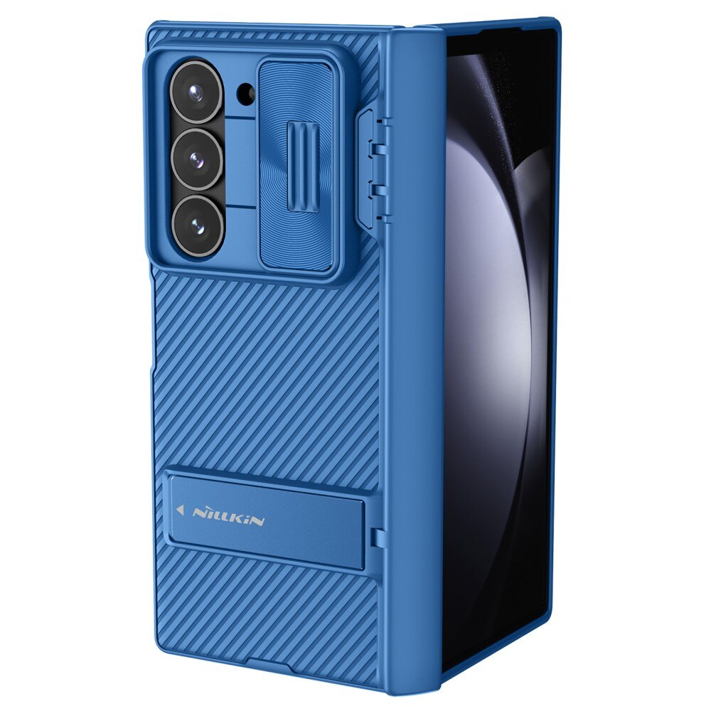 Samsung Galaxy Z Fold 6 CamShield Fold Case with Kickstand Blue