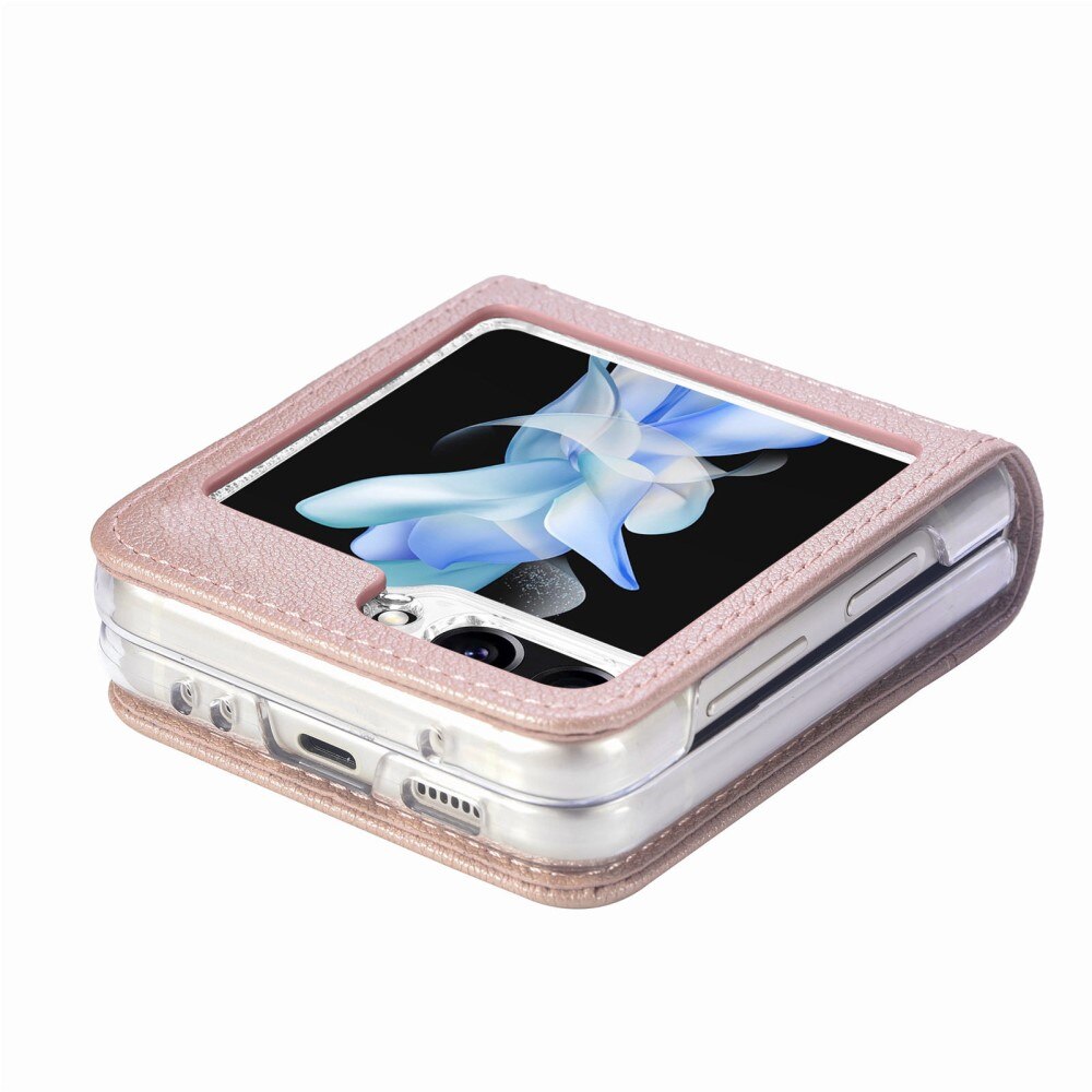 Samsung Galaxy Z Flip 6 Slim Card Wallet Pink