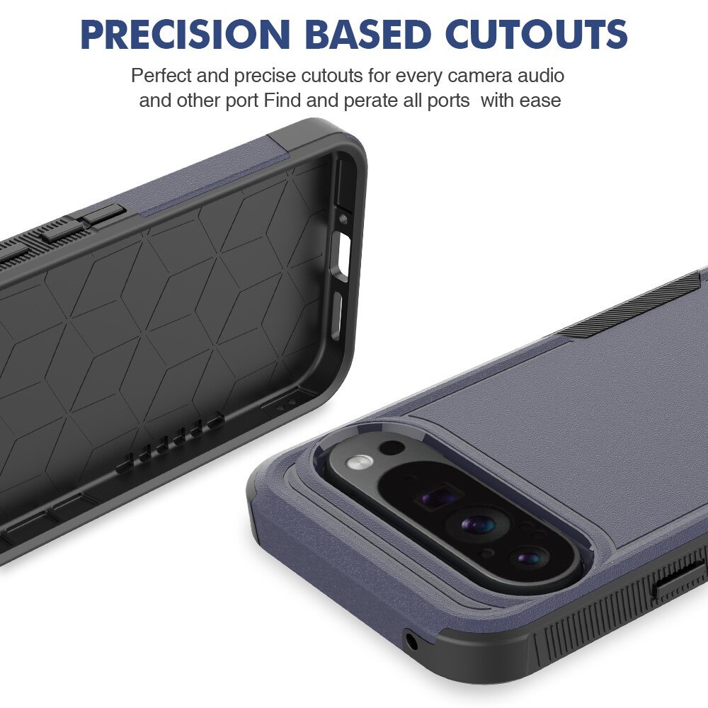 Google Pixel 9 Pro XL Off-road Hybrid Case Dark Blue