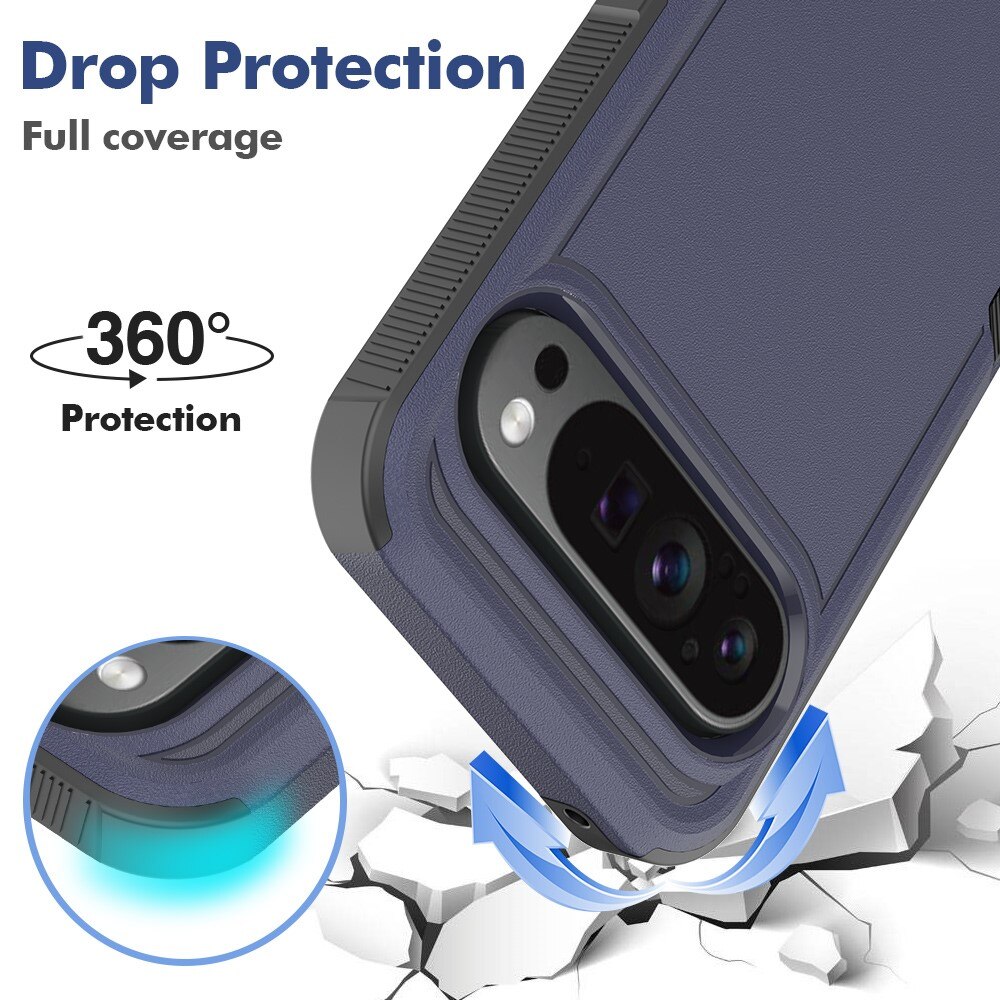 Google Pixel 9 Pro XL Off-road Hybrid Case Dark Blue