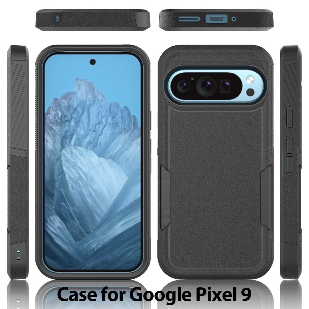 Google Pixel 9 Pro Off-road Hybrid Case Black