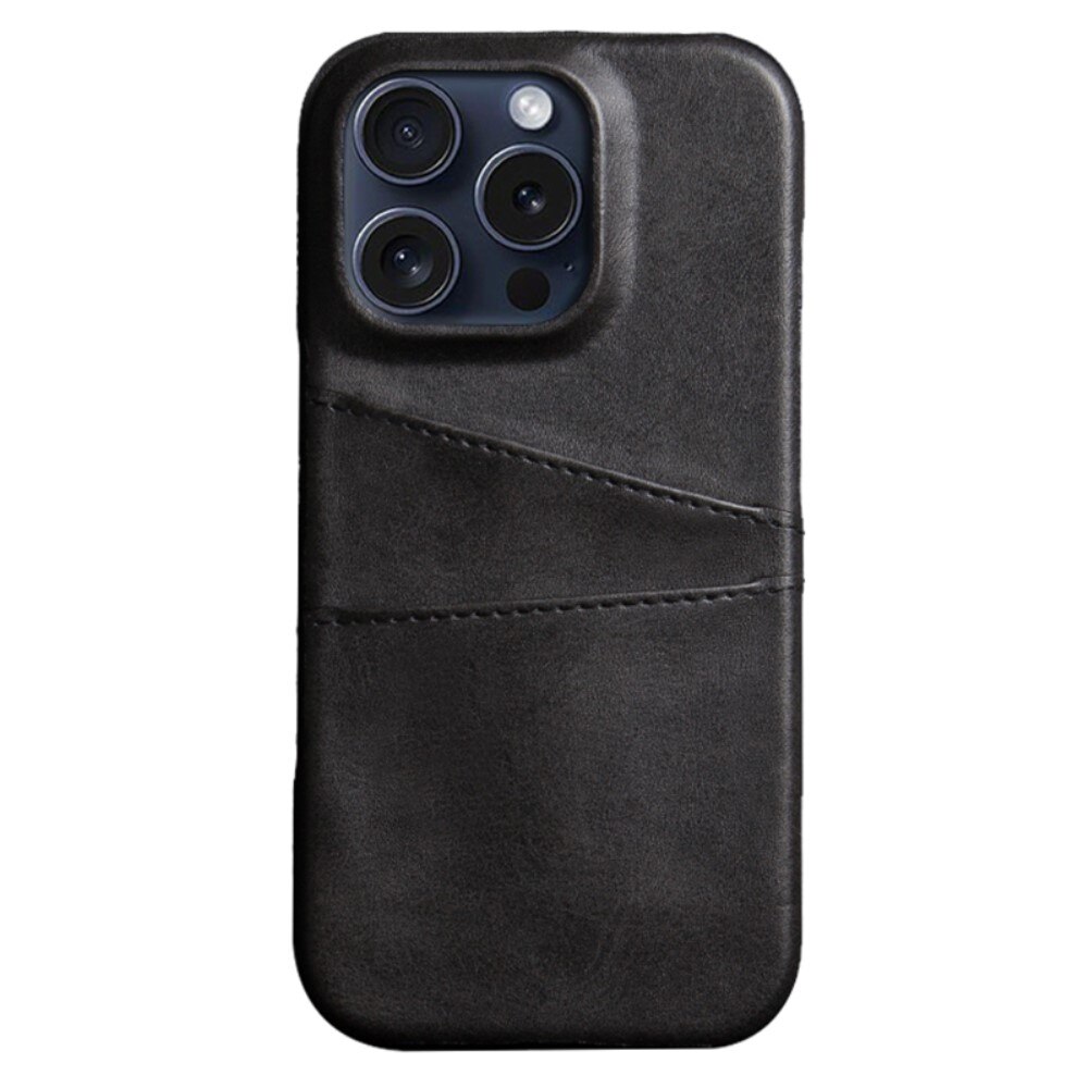 iPhone 16 Pro Card Slots Case Black