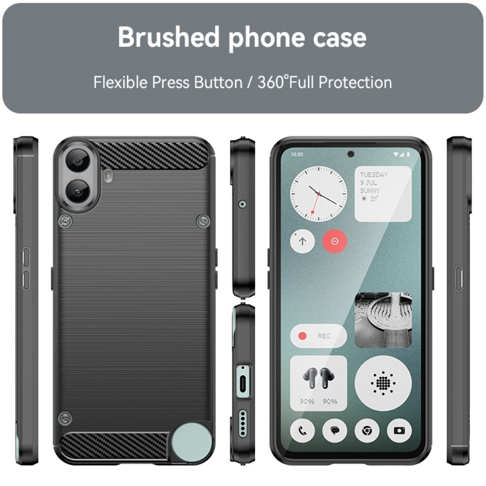 Nothing CMF Phone 1 Brushed TPU Case Black