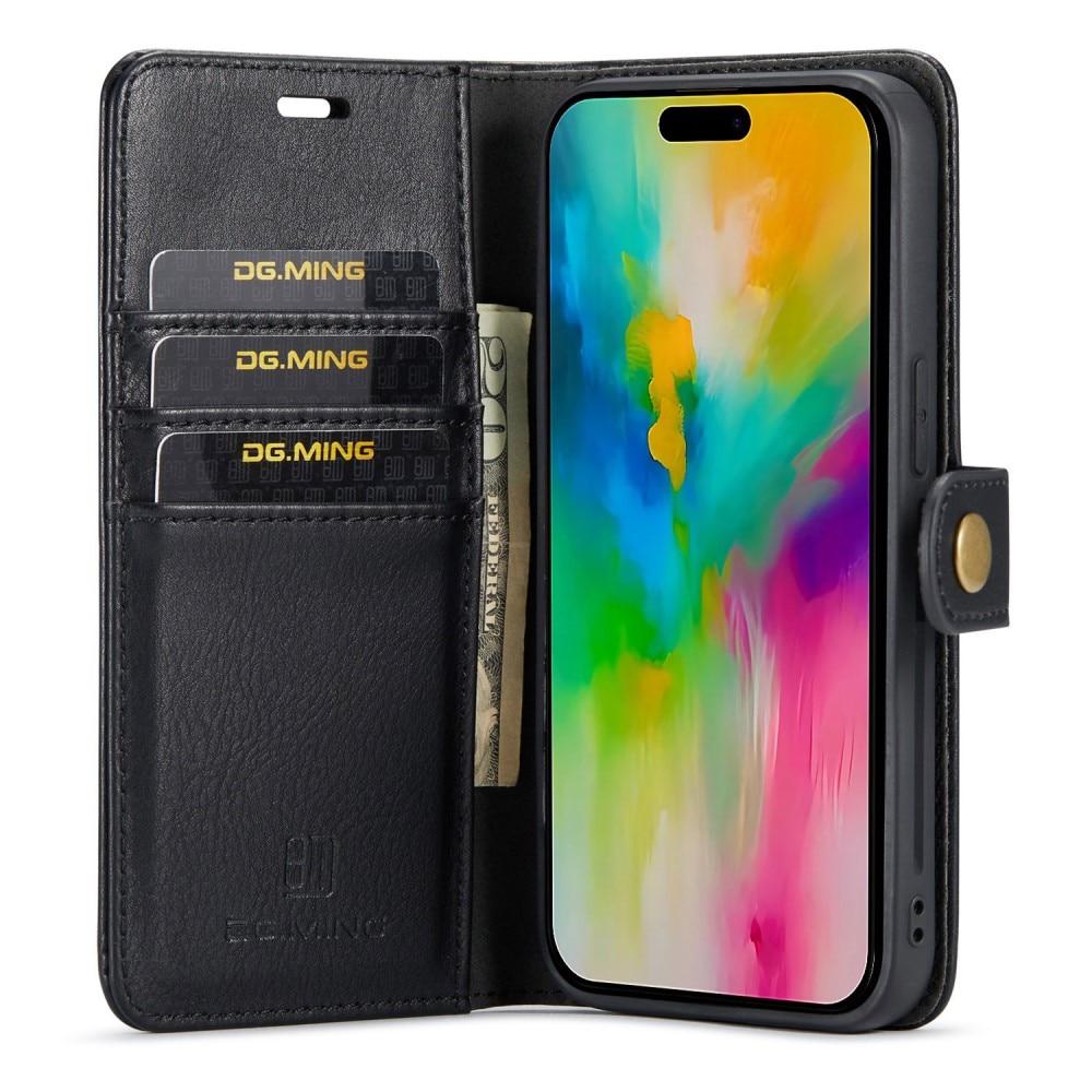 iPhone 16 Pro Magnet Wallet Black