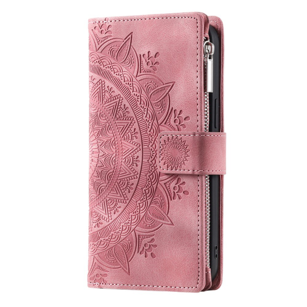 Samsung Galaxy A16 Wallet/Purse Mandala Pink