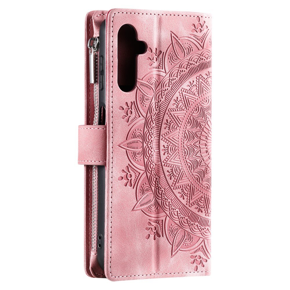 Samsung Galaxy A16 Wallet/Purse Mandala Pink