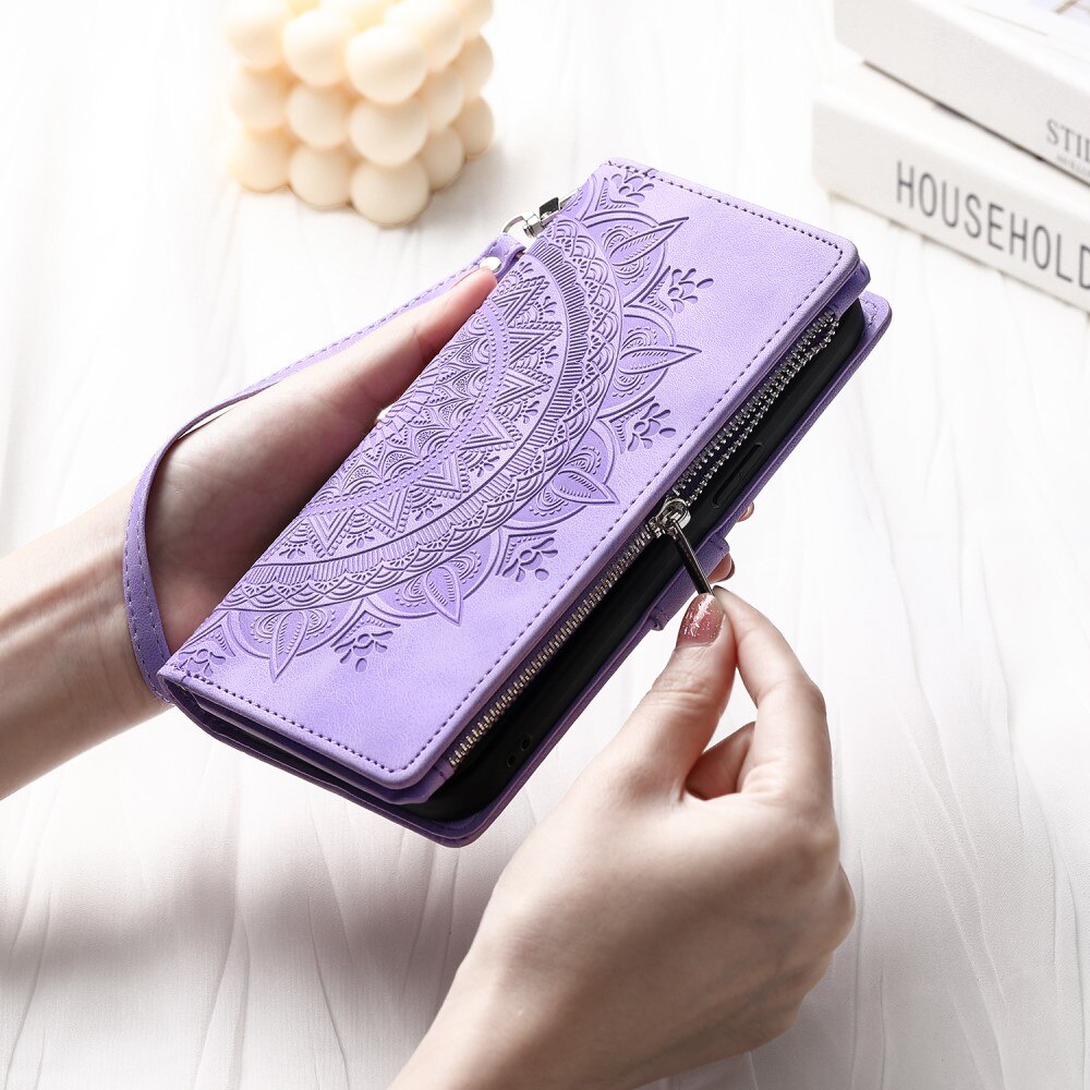 Samsung Galaxy A16 Wallet/Purse Mandala Purple