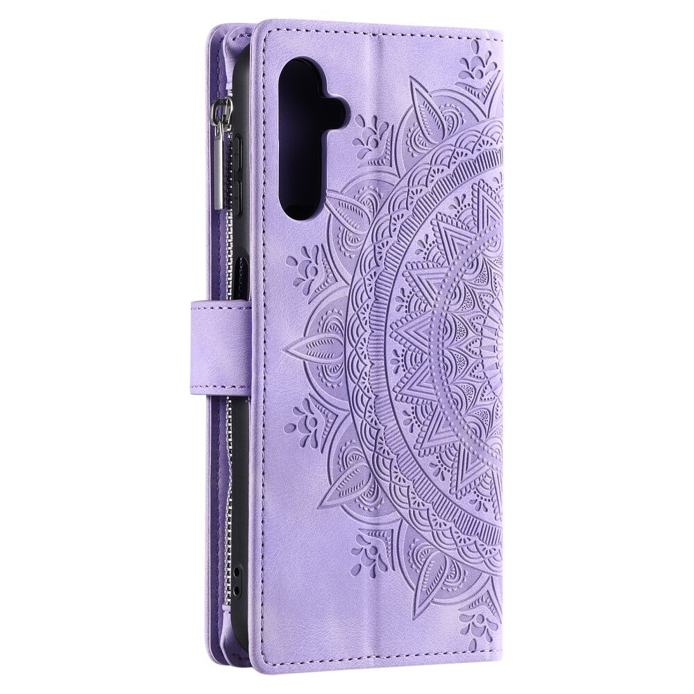 Samsung Galaxy A16 Wallet/Purse Mandala Purple