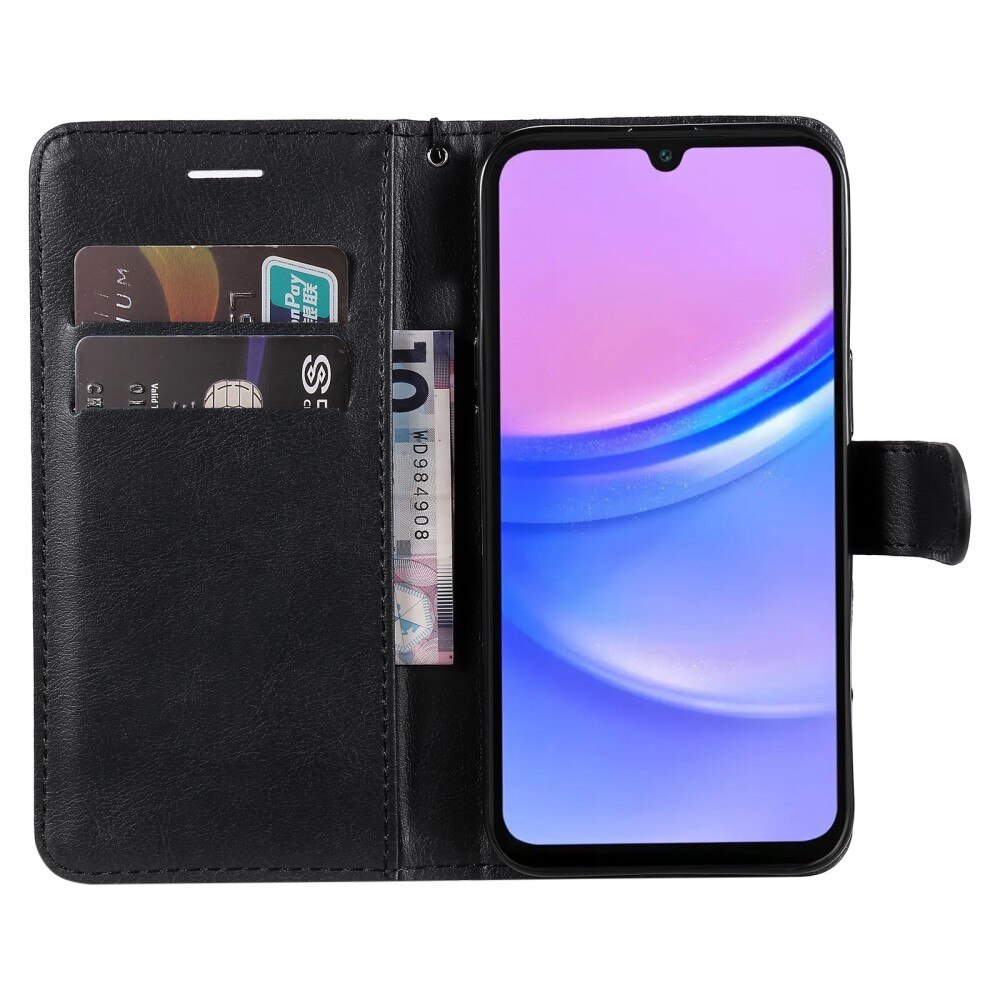 Samsung Galaxy A16 Wallet Case Black