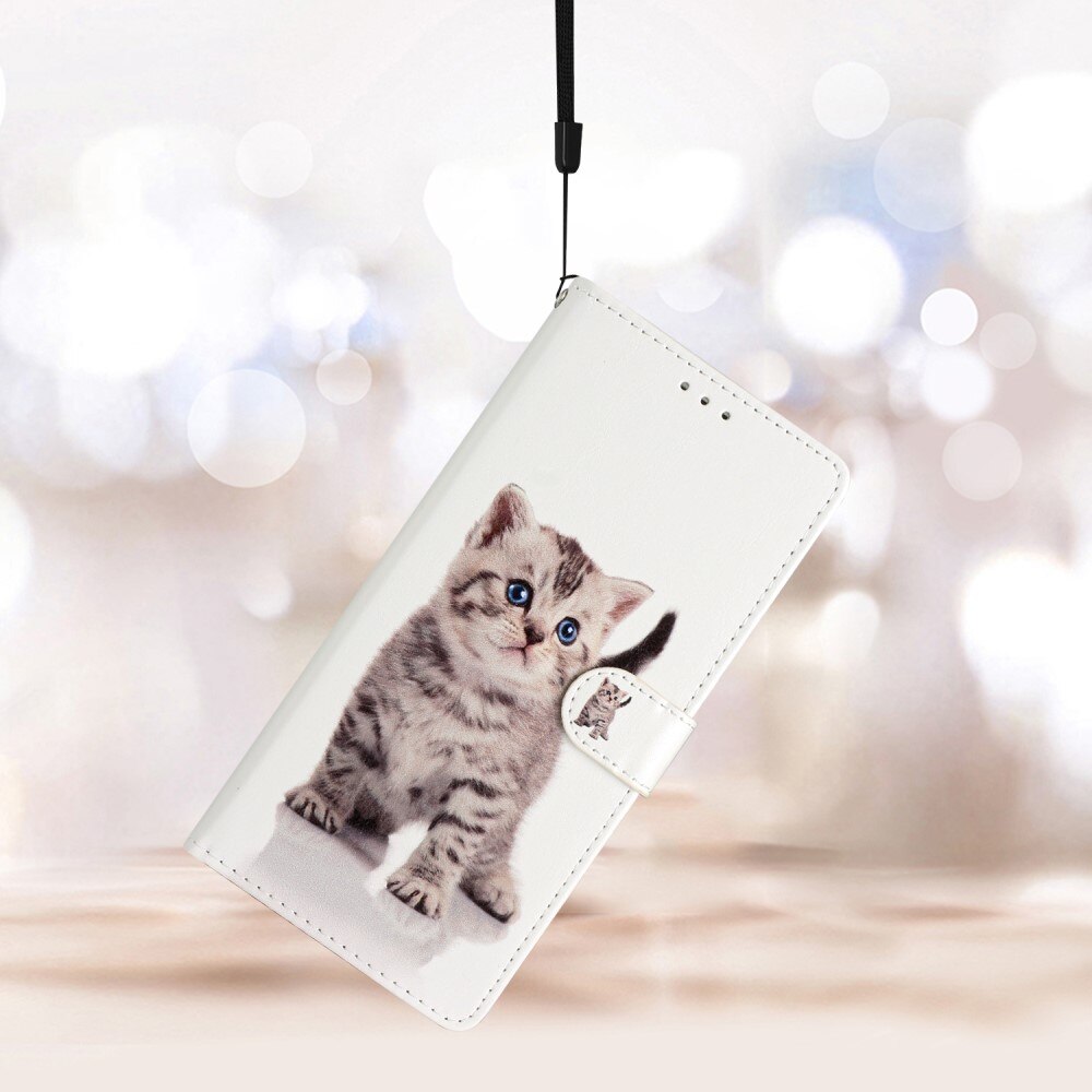 Google Pixel 9 Pro Wallet Book Cover Kitten