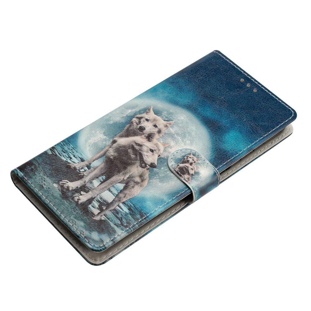 Samsung Galaxy A16 Wallet Book Cover Wolves