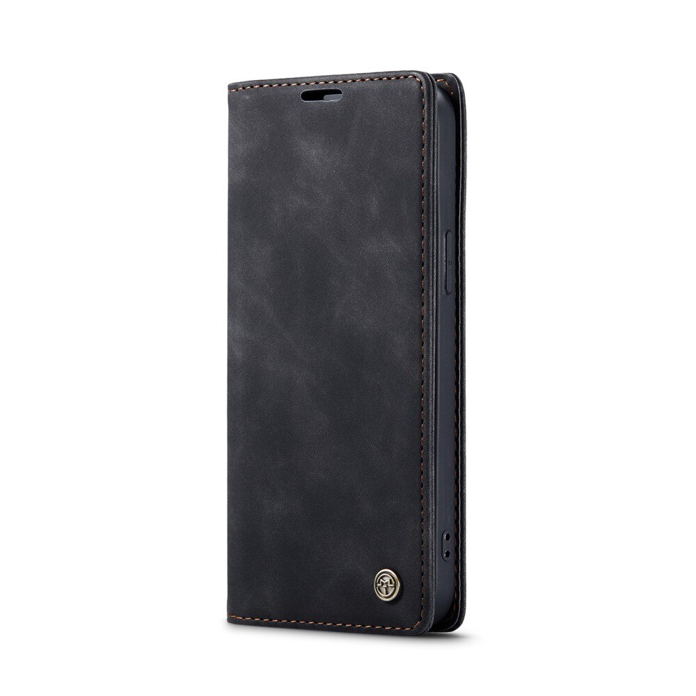 iPhone 16 Pro Max Slim Wallet Case Black