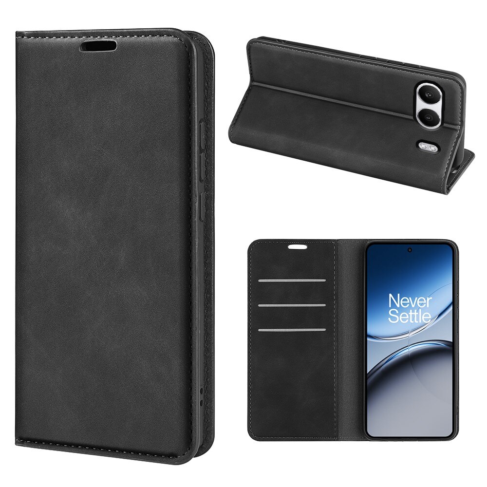 OnePlus Nord 4 Slim Wallet Case Black