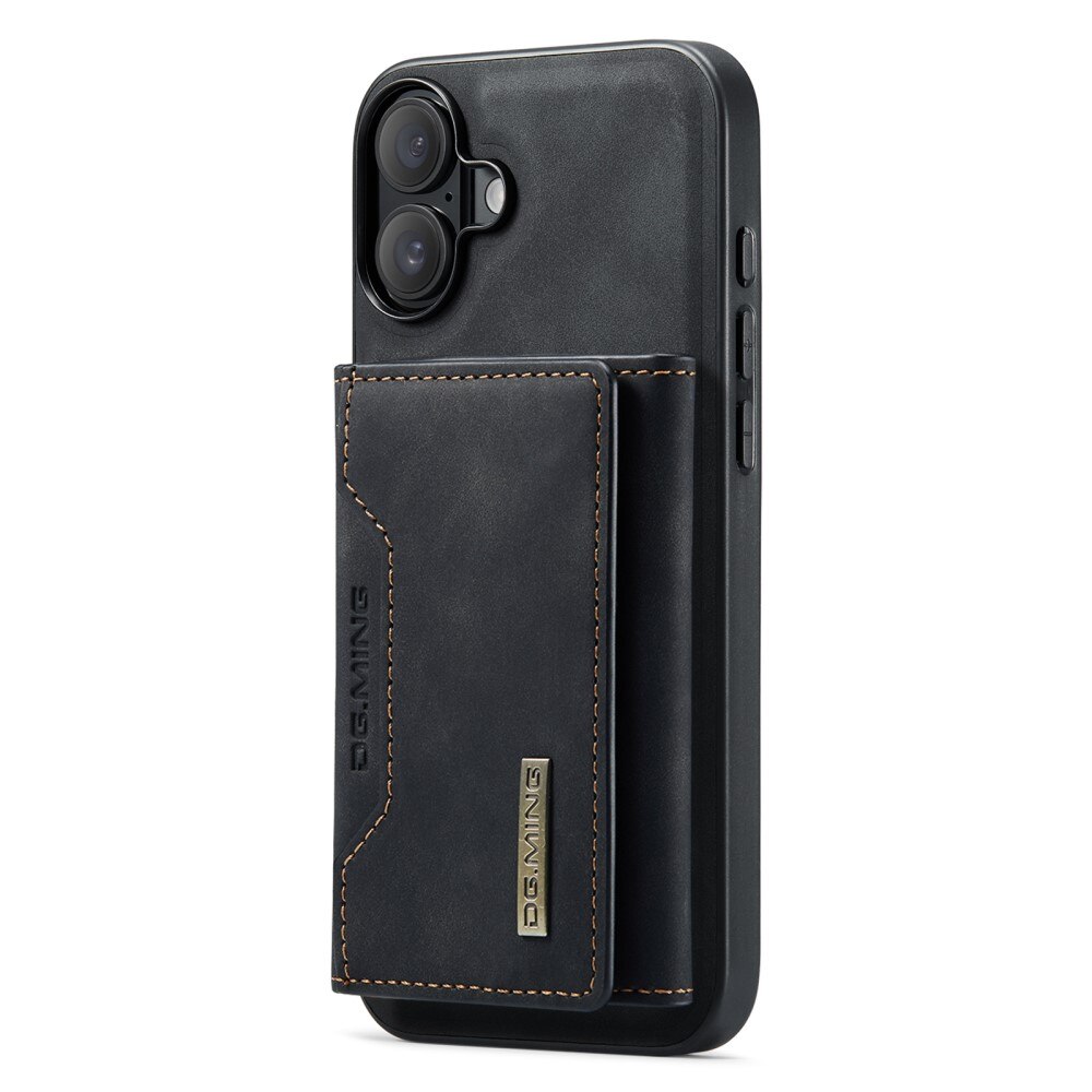 iPhone 16 Magnetic Card Slot Case Black