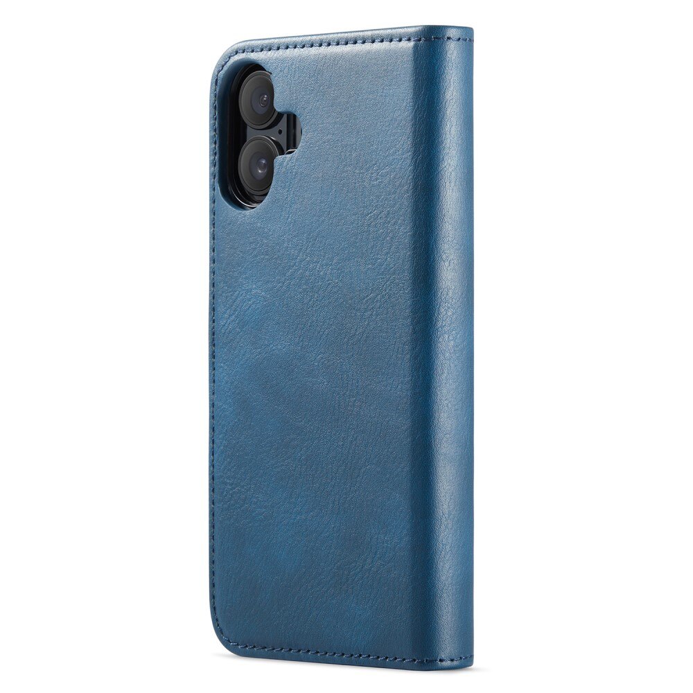 iPhone 16 Plus Magnet Wallet Blue