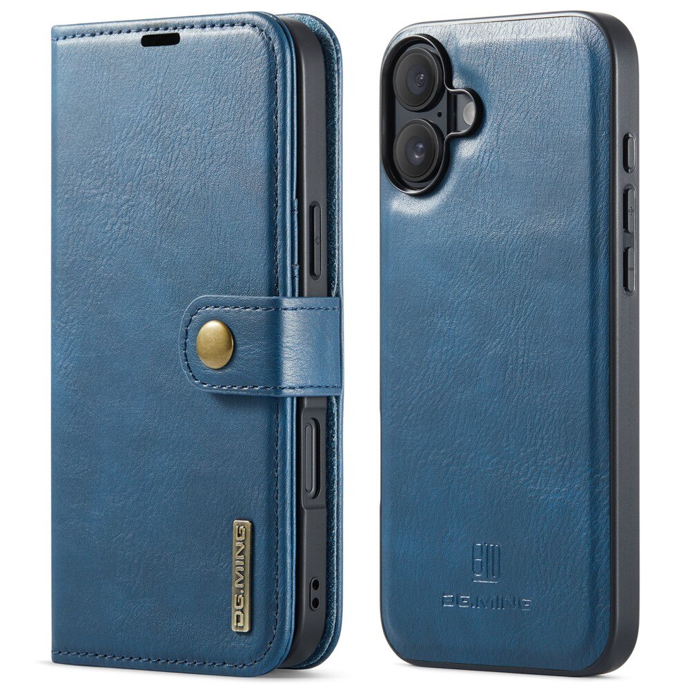 iPhone 16 Plus Magnet Wallet Blue