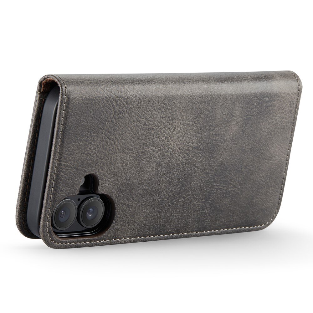 iPhone 16 Magnet Wallet Brown