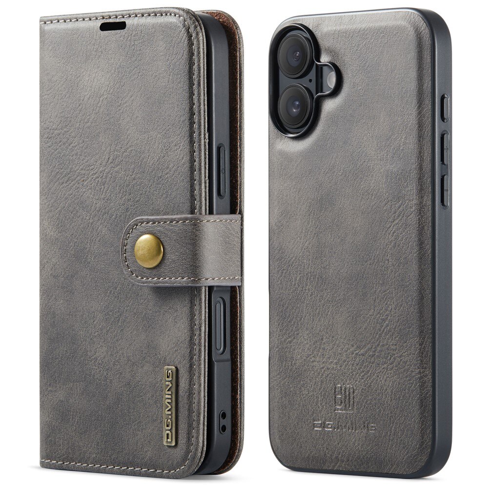 iPhone 16 Magnet Wallet Brown