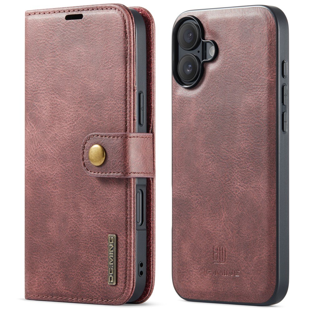 iPhone 16e Magnet Wallet Red