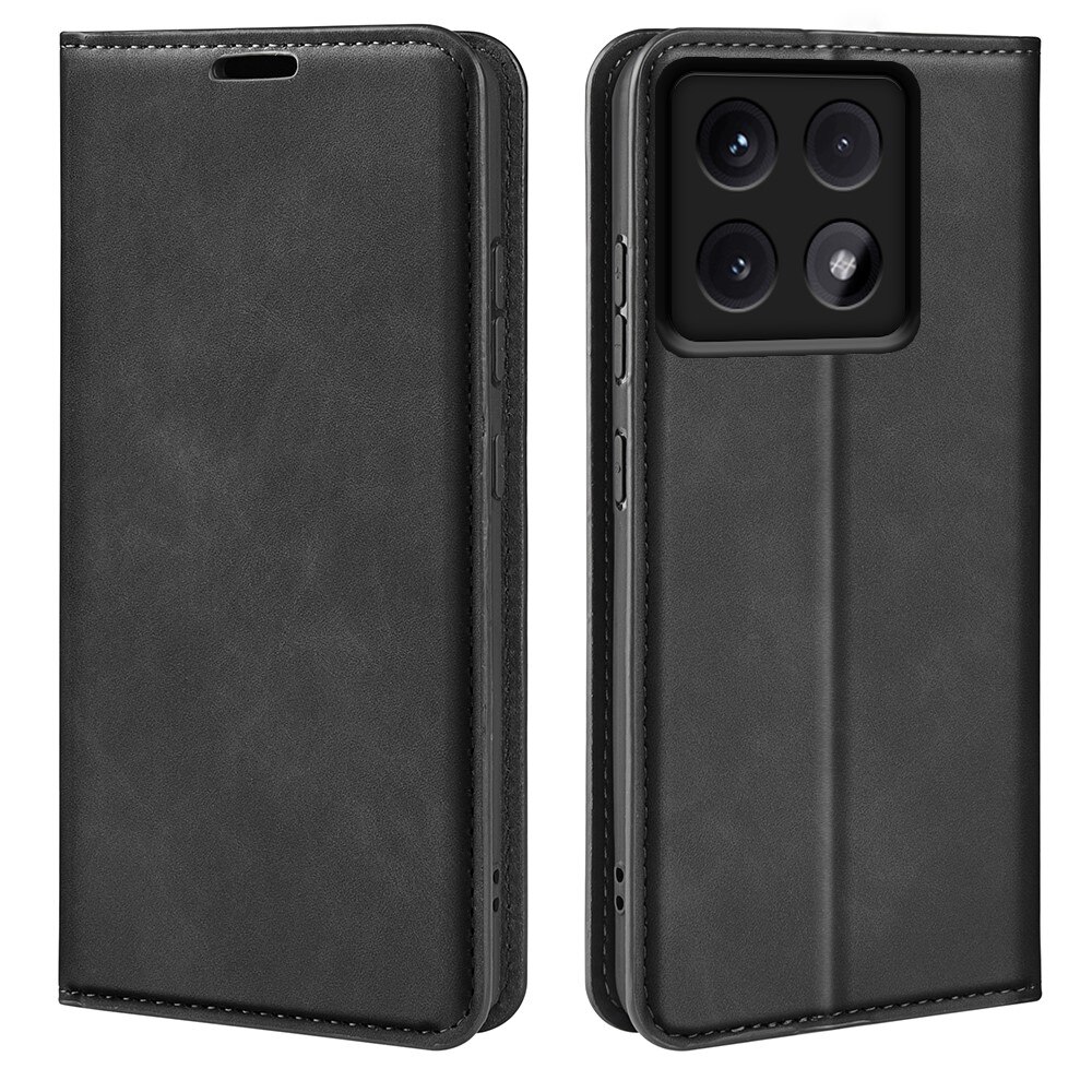 Motorola Edge 50 Neo Slim Wallet Case Black