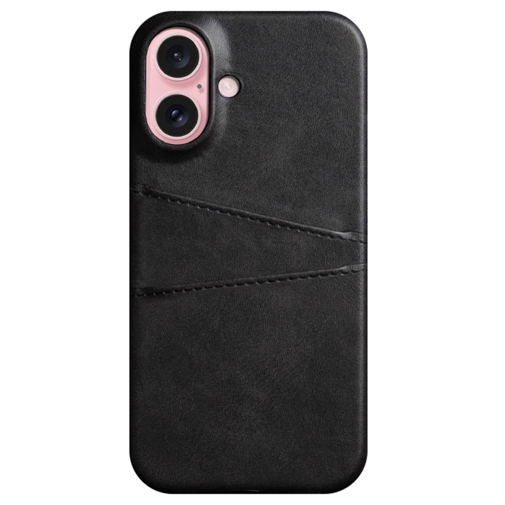 iPhone 16 Card Slots Case Black