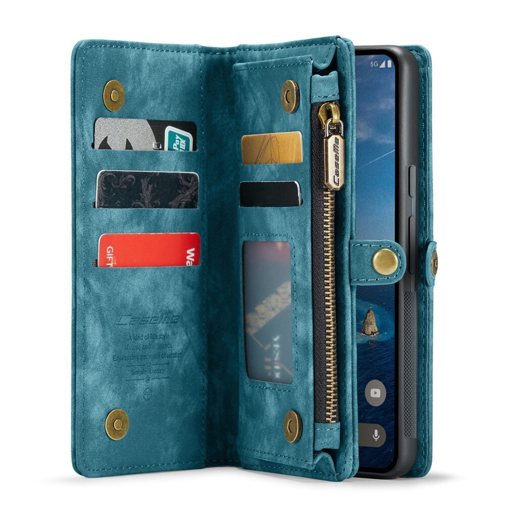 Google Pixel 9 Pro XL Multi-slot Wallet Case Blue