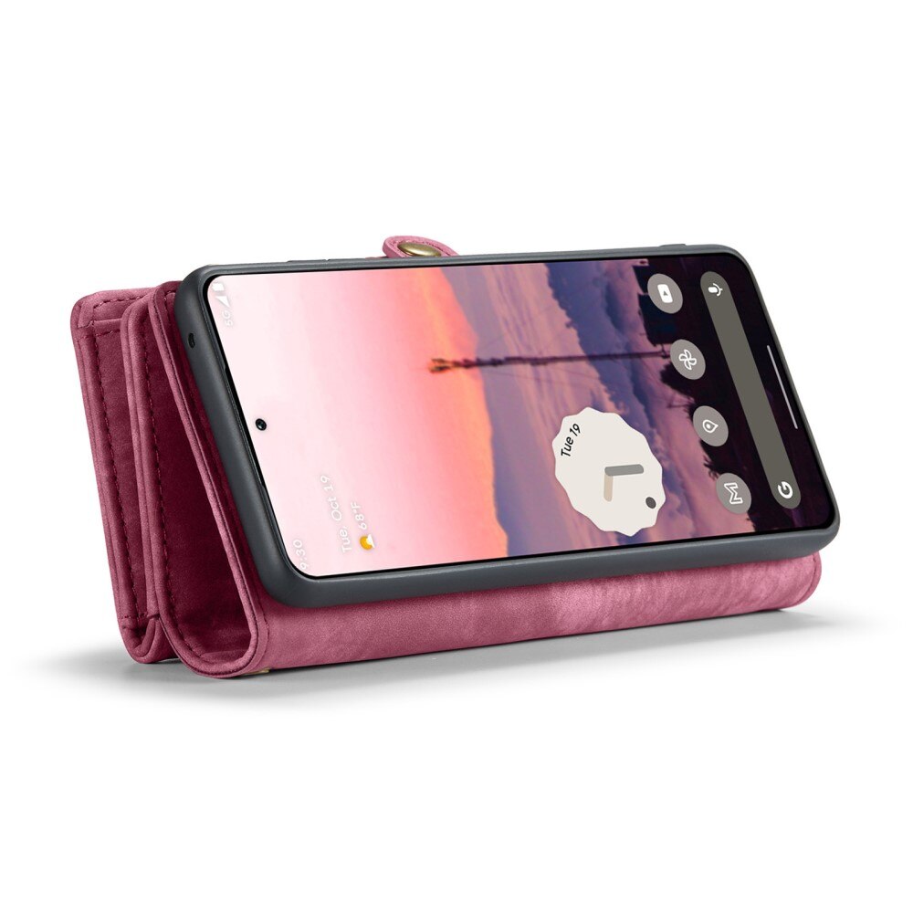 Google Pixel 9 Pro XL Multi-slot Wallet Case Red