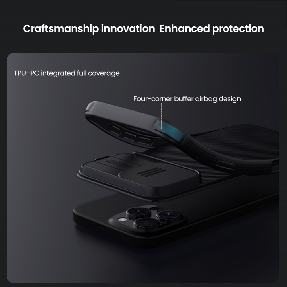 iPhone 16 Pro CamShield Case Black