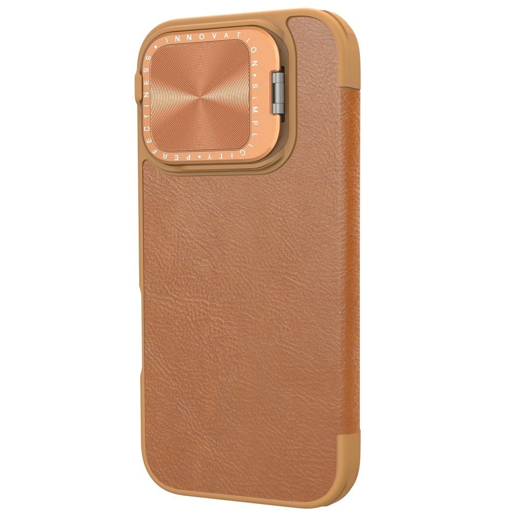 iPhone 16 Pro Max Qin Prop Cover Brown