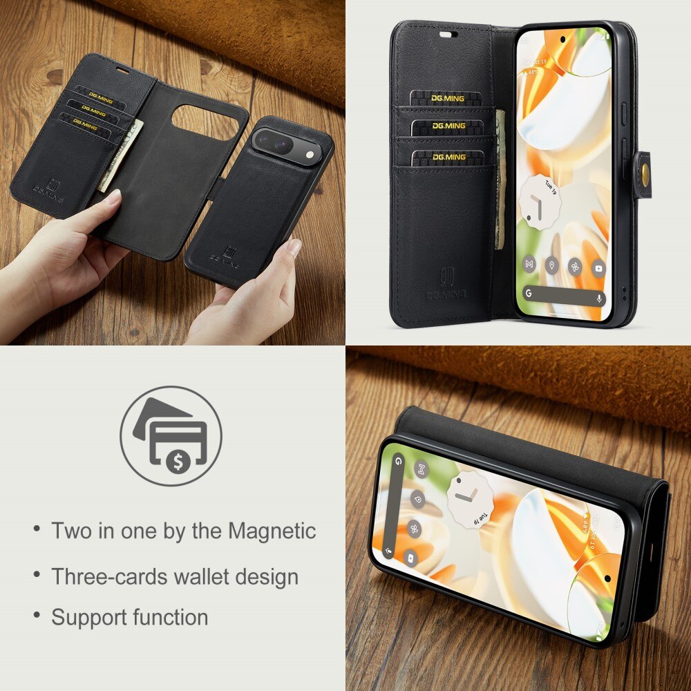 Google Pixel 9 Pro Magnet Wallet Black