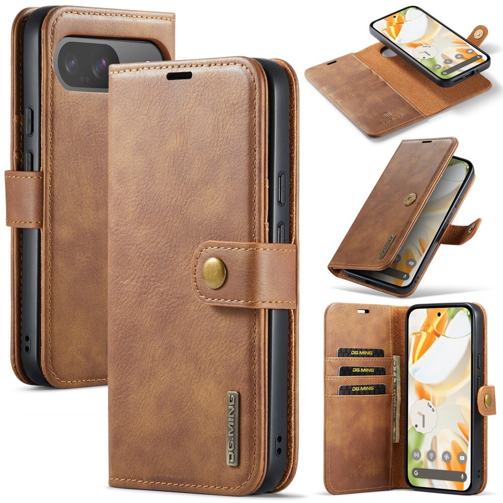 Google Pixel 9a Magnet Wallet Cognac