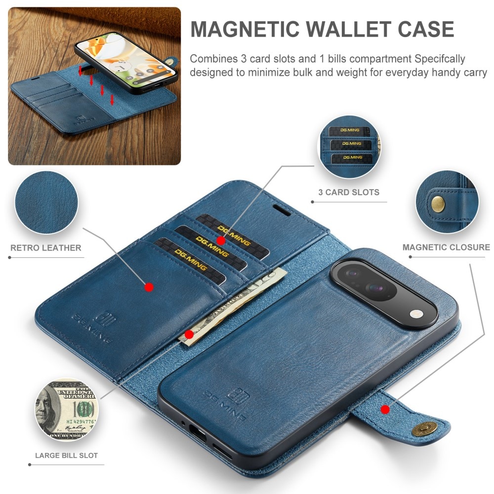 Google Pixel 9 Pro Magnet Wallet Blue