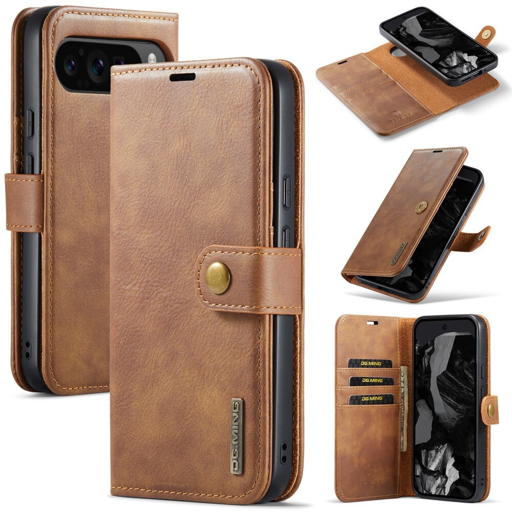 Google Pixel 9 Pro XL Magnet Wallet Cognac