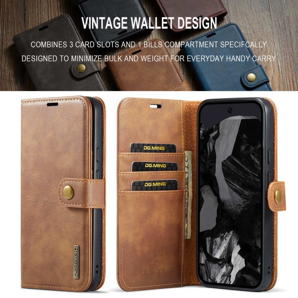 Google Pixel 9 Pro XL Magnet Wallet Cognac